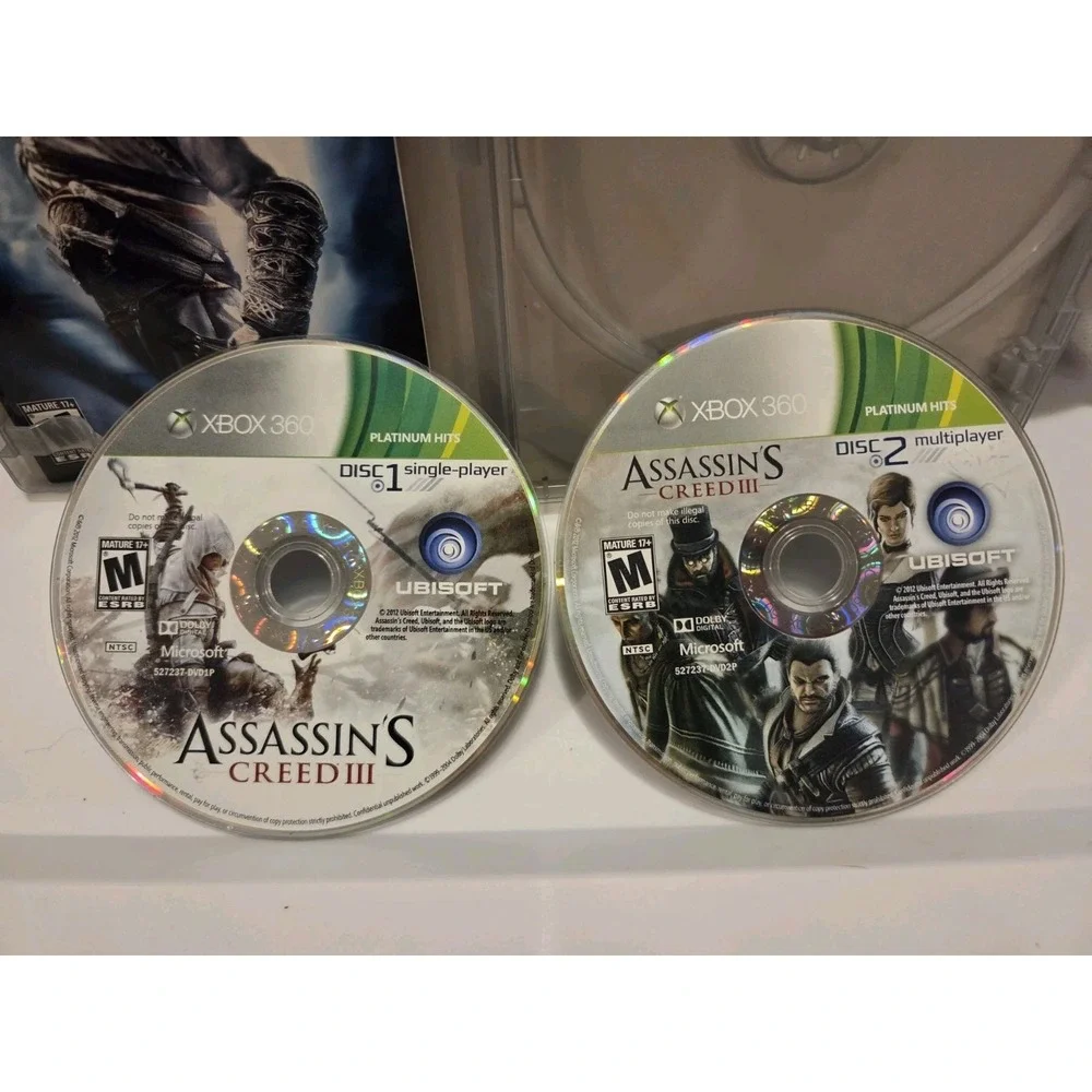 Assassin's Creed‎ Xbox 360 Complete Tested working 2007 Platinum Hits